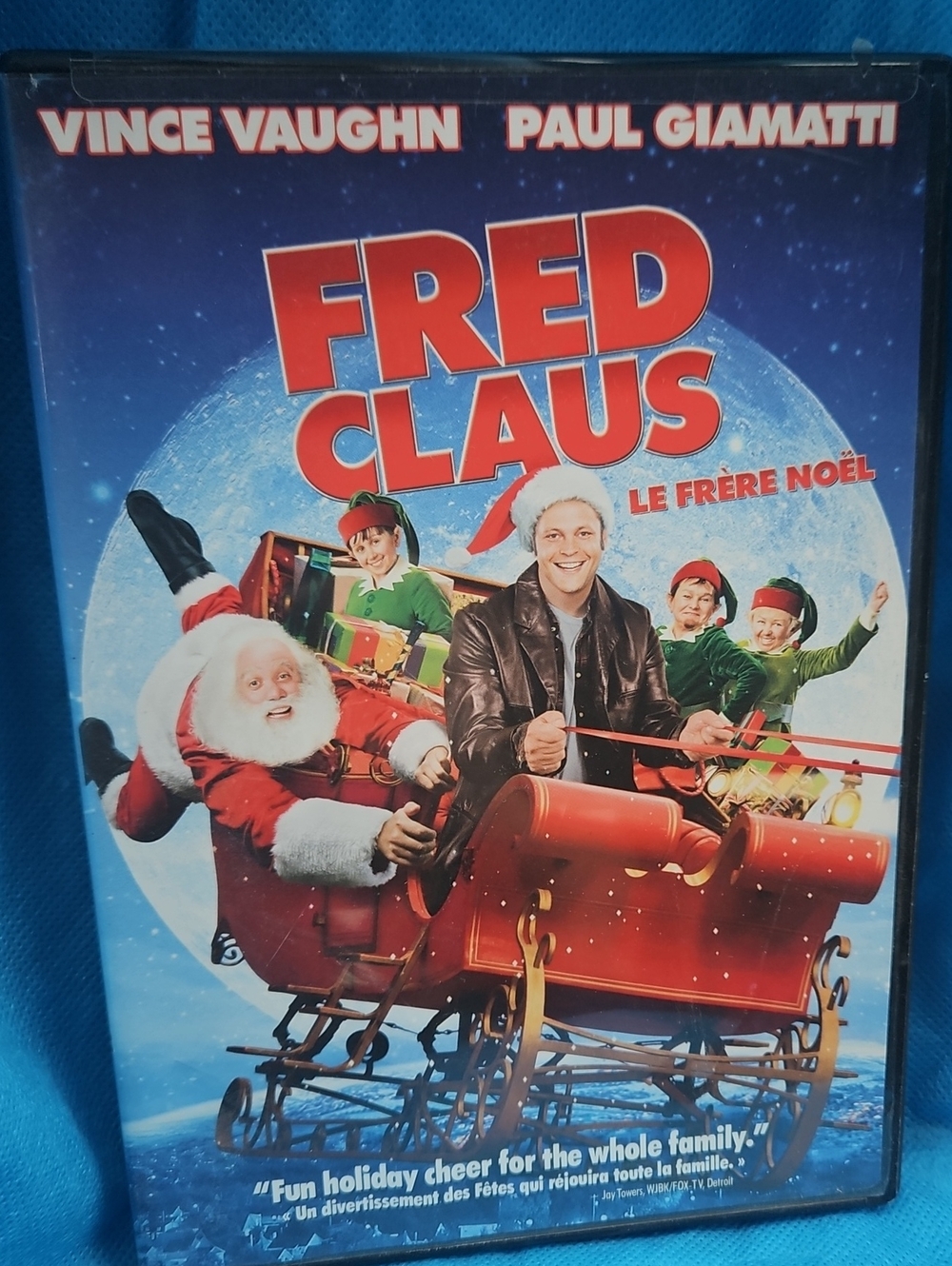 🌟3/$25🌟 Fred Claus Holiday Movie DVD